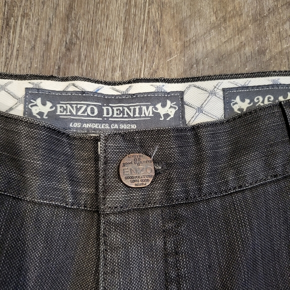 Enzo Denim Los Angeles CA Jeans - Picture 7 of 9
